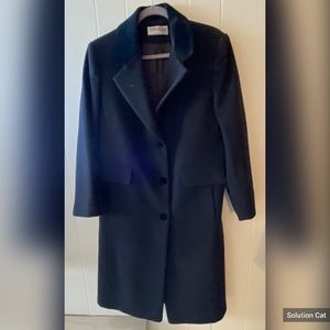 Forecaster of Boston Black Wool Coat